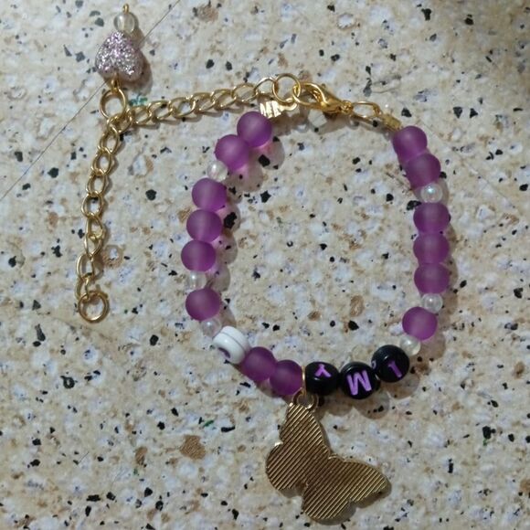 Butterfly charm 🦋 imy bracelet /anklet - Picture 4 of 16